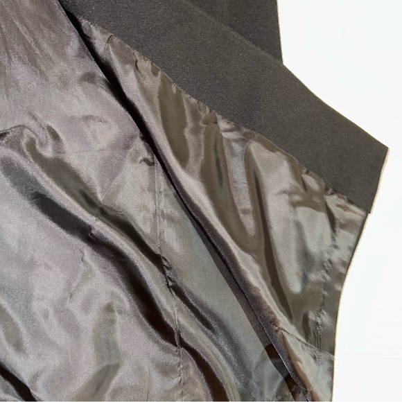 Kasper Black Long Coat and Pant Set - Picture 5 of 8